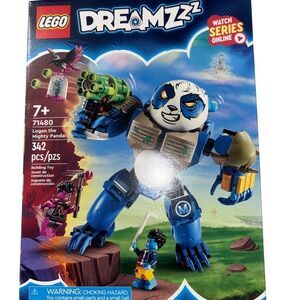 Nwt LEGO DREAMZzz Logan the Mighty Panda Building Toy